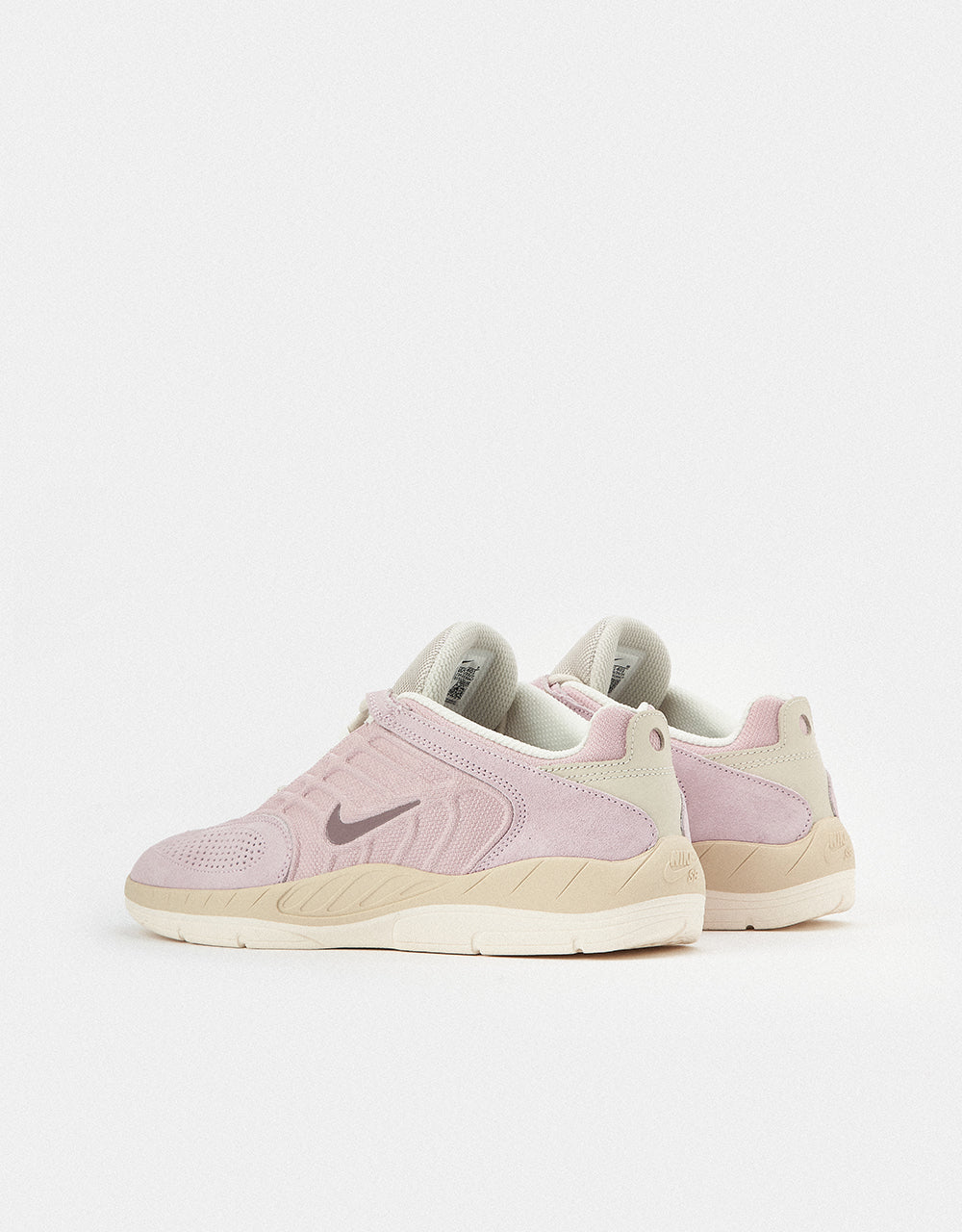 Nike SB Vertebrae Skate Shoes - Pink Foam /Taupe Grey-Lt Orewood Brn