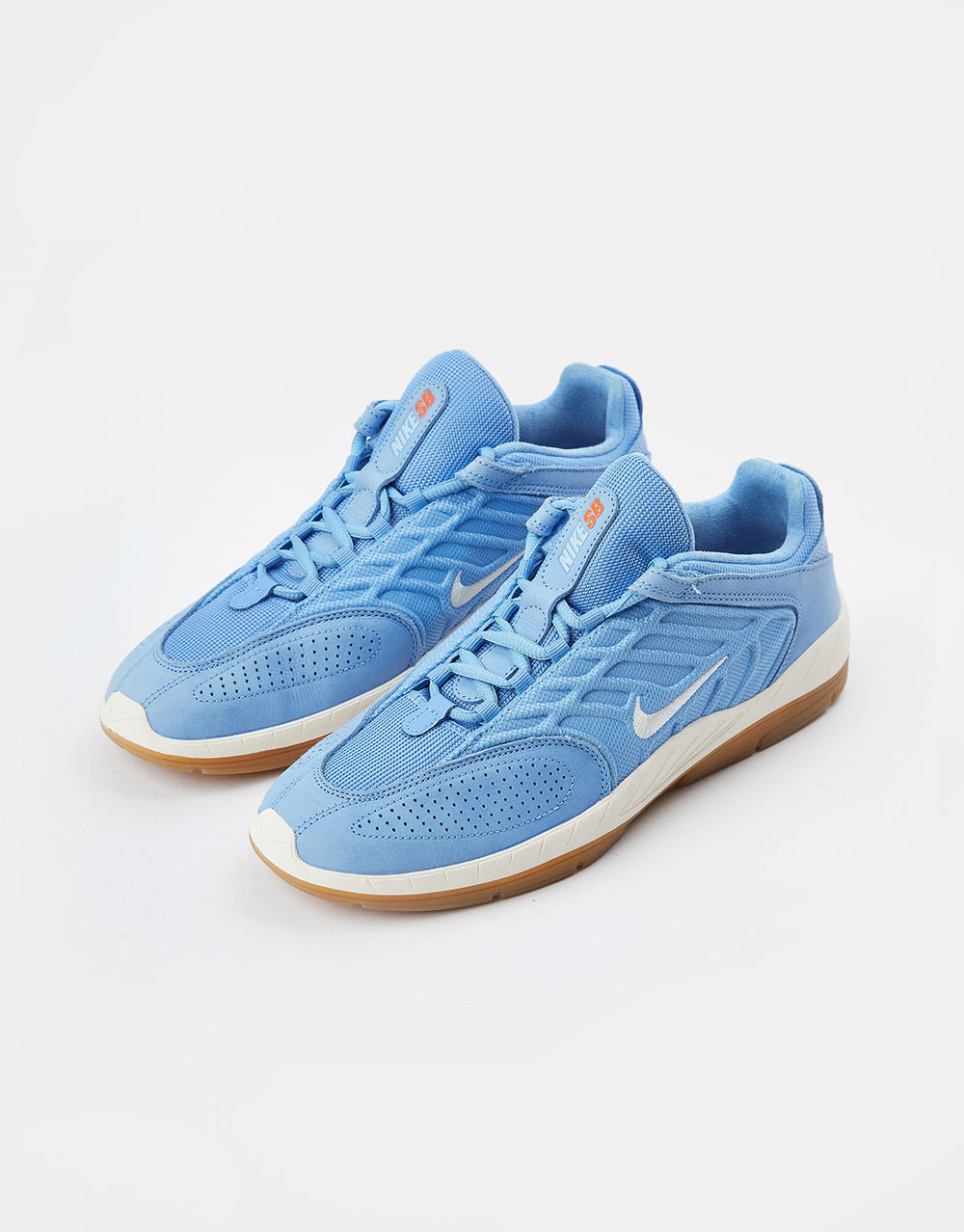 Nike SB 'Orange Label' Vertebrae Skate Shoes - University Blue/Sail-University Blue