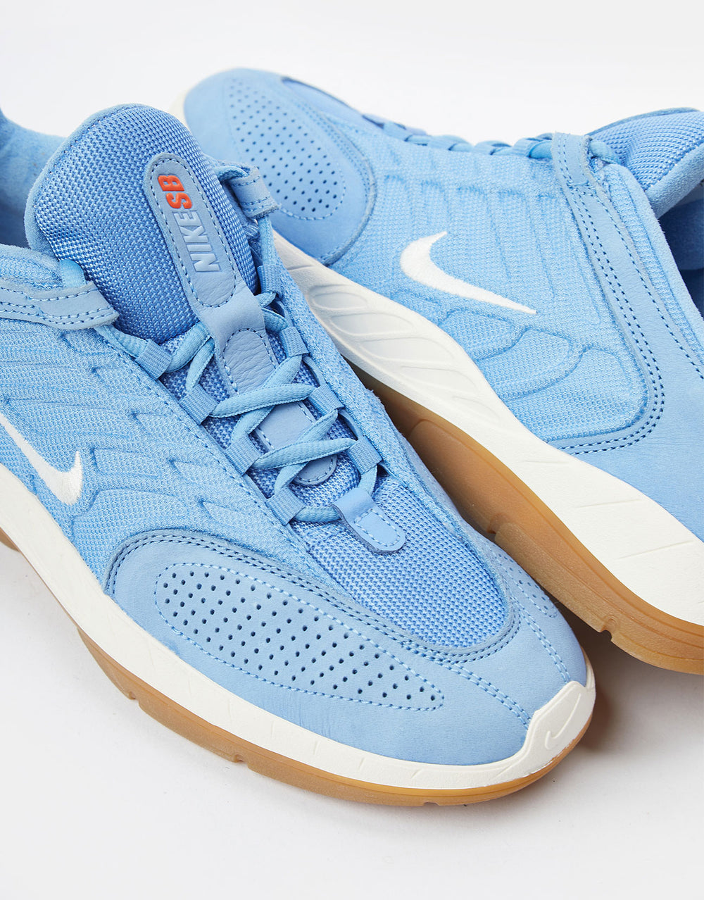 Nike SB 'Orange Label' Vertebrae Skate Shoes - University Blue/Sail-University Blue