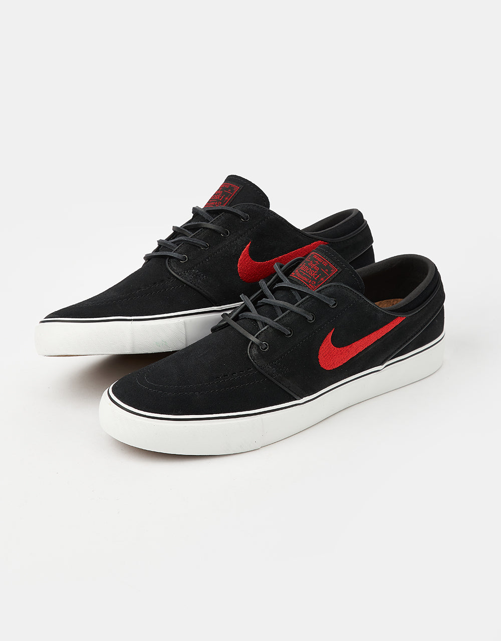 Nike SB Zoom Janoski OG+ Skate Shoes - Black/University Red-Black-Summit White