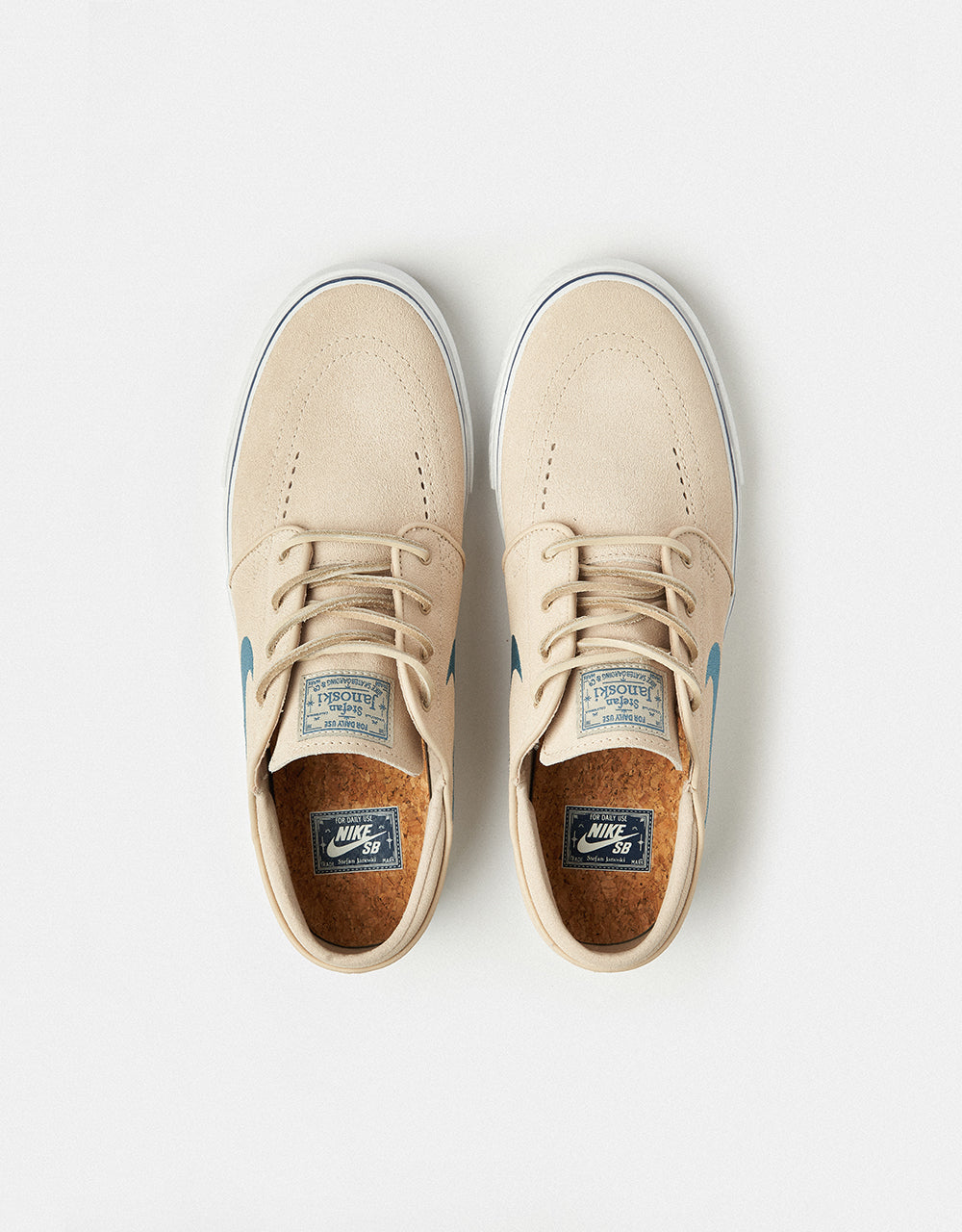 Nike SB Zoom Janoski OG+ Skate Shoes - Sanddrift/Smokey Blue-Thunder Blue