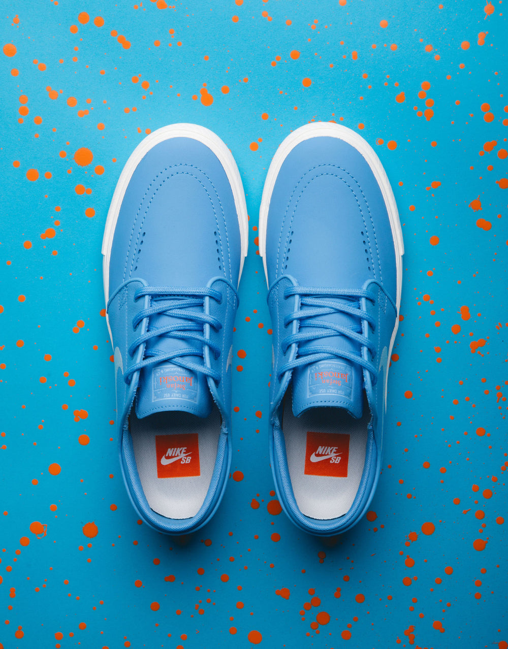 Nike SB 'Orange Label' Zoom Janoski OG+ ISO Skate Shoes - University Blue/Sail-University Blue