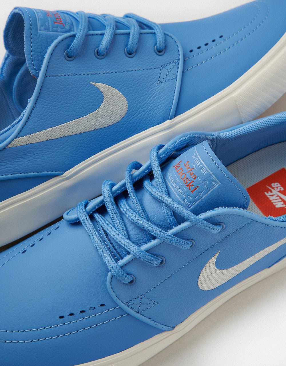 Nike SB 'Orange Label' Zoom Janoski OG+ ISO Skate Shoes - University Blue/Sail-University Blue