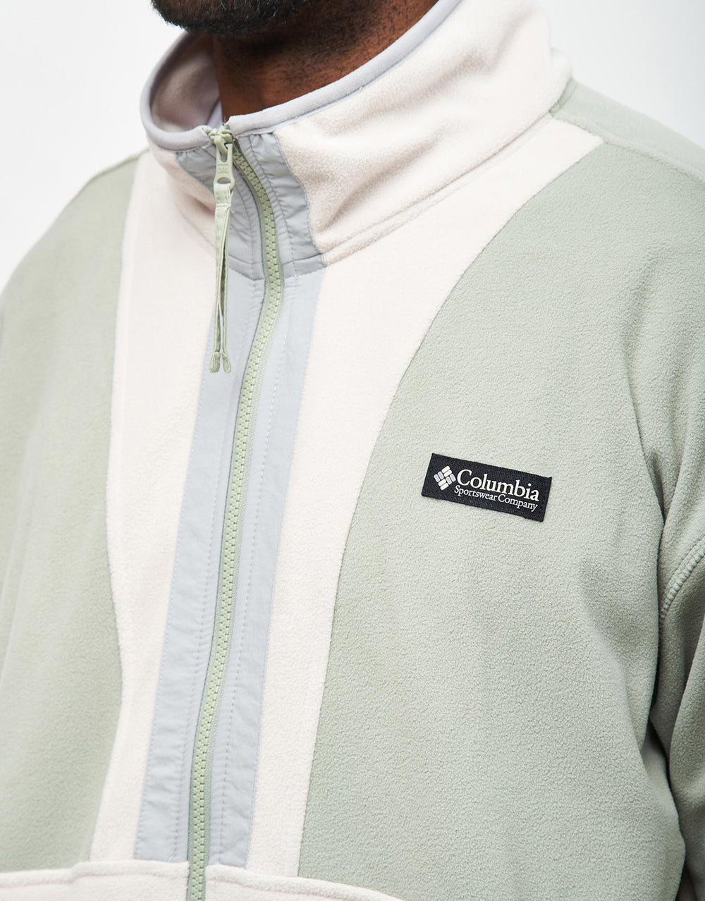 Columbia Backbowl™ II Lightweight Full Zip Fleece - Safari/Dark Stone