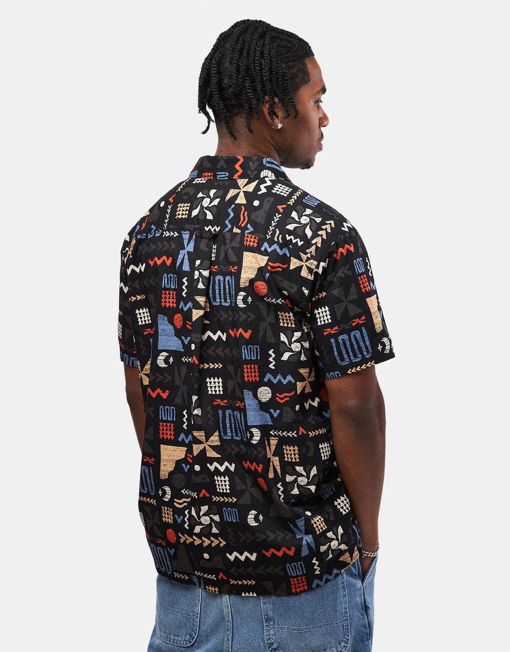 Columbia Pine Canyon™ S/S Shirt - Black/Outer Bounds