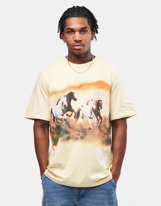 Columbia Explorers Canyon™ T-Shirt - Lemon Wash/Wildly & Free