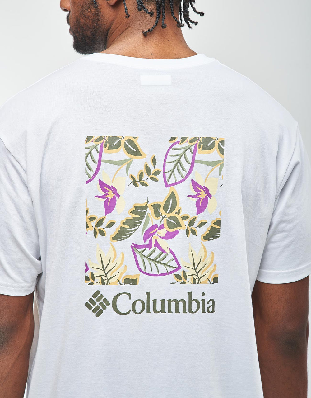 Columbia North Cascades™ T-Shirt - White/Pastelled Framed