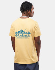 Columbia Rapid Ridge™ Back Graphic II T-Shirt - Sand Dune/Heavenly Horizons