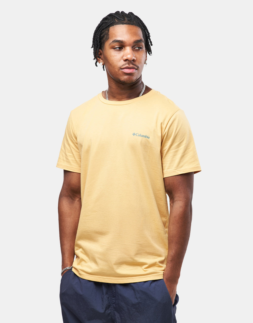 Columbia Rapid Ridge™ Back Graphic II T-Shirt - Sand Dune/Heavenly Horizons