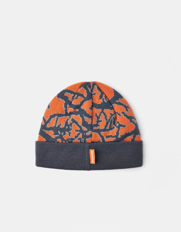 GX1000 Argon Beanie - Grey/Orange