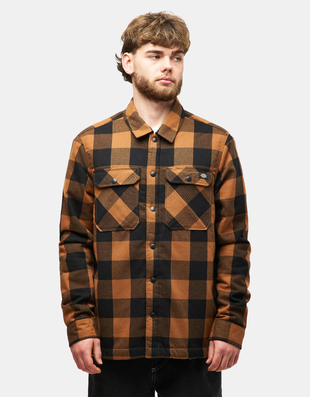 Dickies Lined Sacramento Shirt - Brown Duck