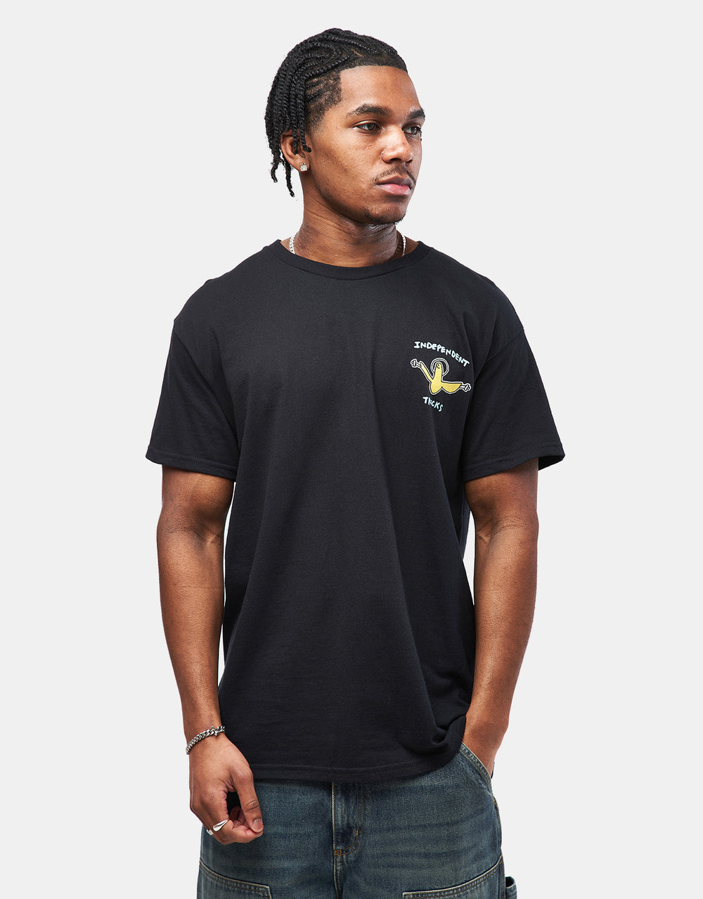 Independent x Gonz Hanger Heavyweight T-Shirt - Black