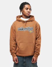 Independent x Gonz Bar Heavyweight Pullover Hoodie - Saddle