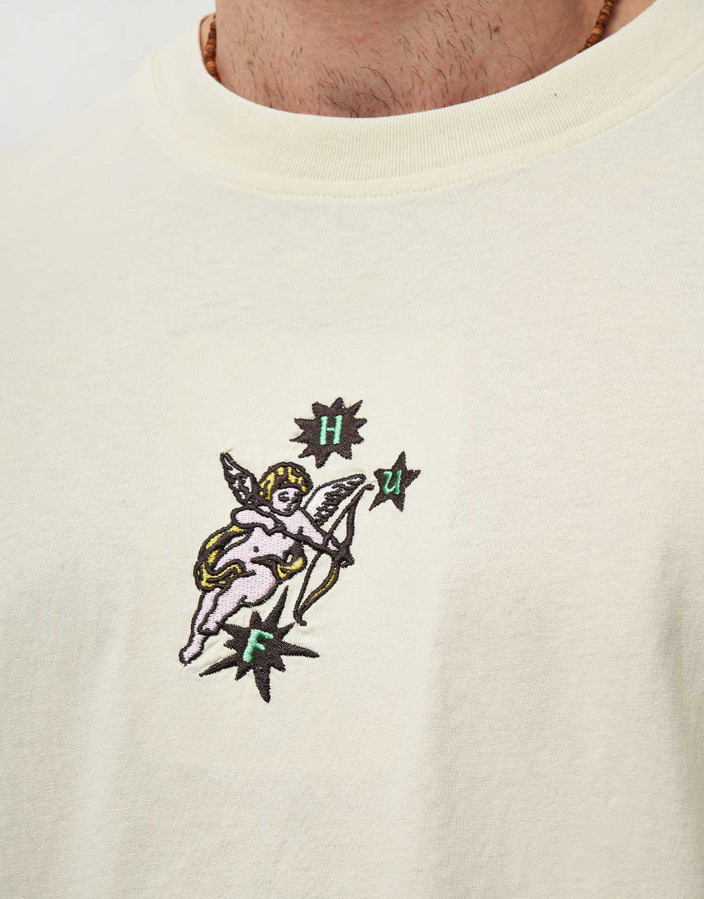 HUF Cupid Washed T-Shirt - Natural