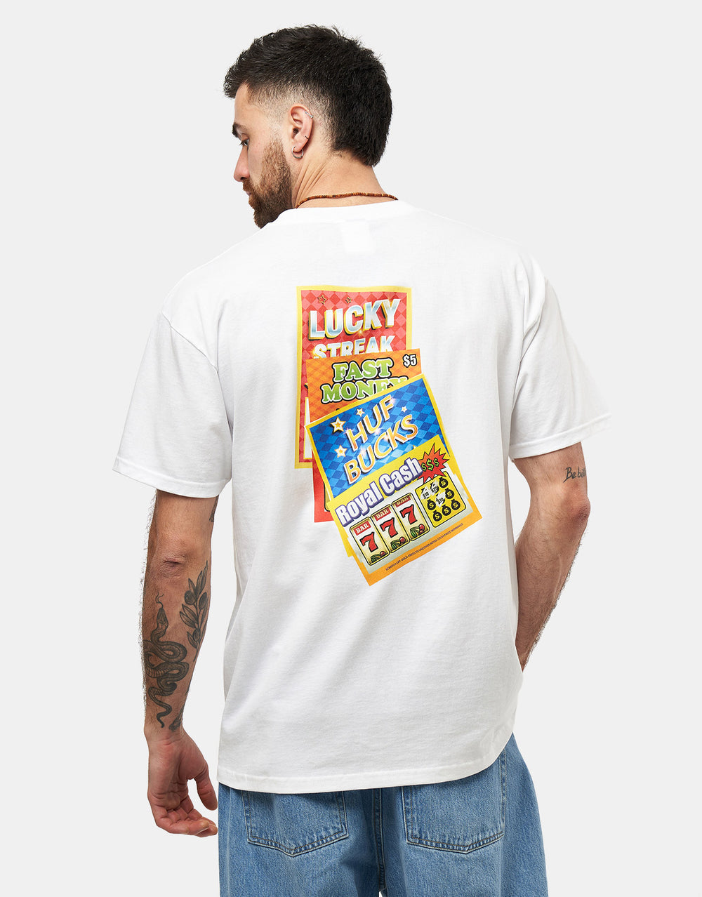 HUF Lucky T-Shirt - White