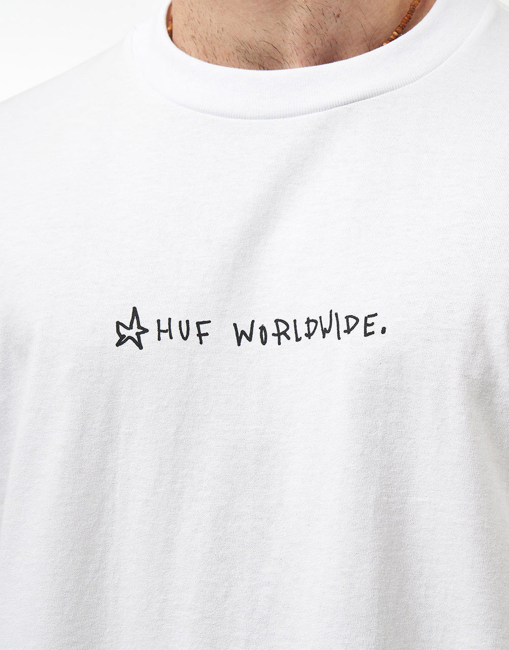 HUF Desktop T-Shirt - White