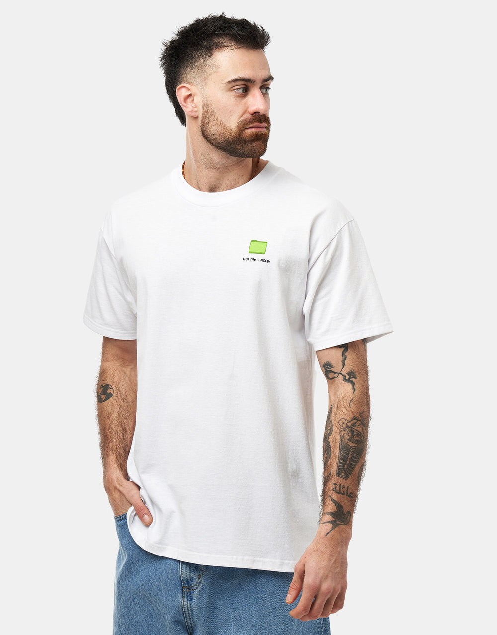 HUF Desktop T-Shirt - White