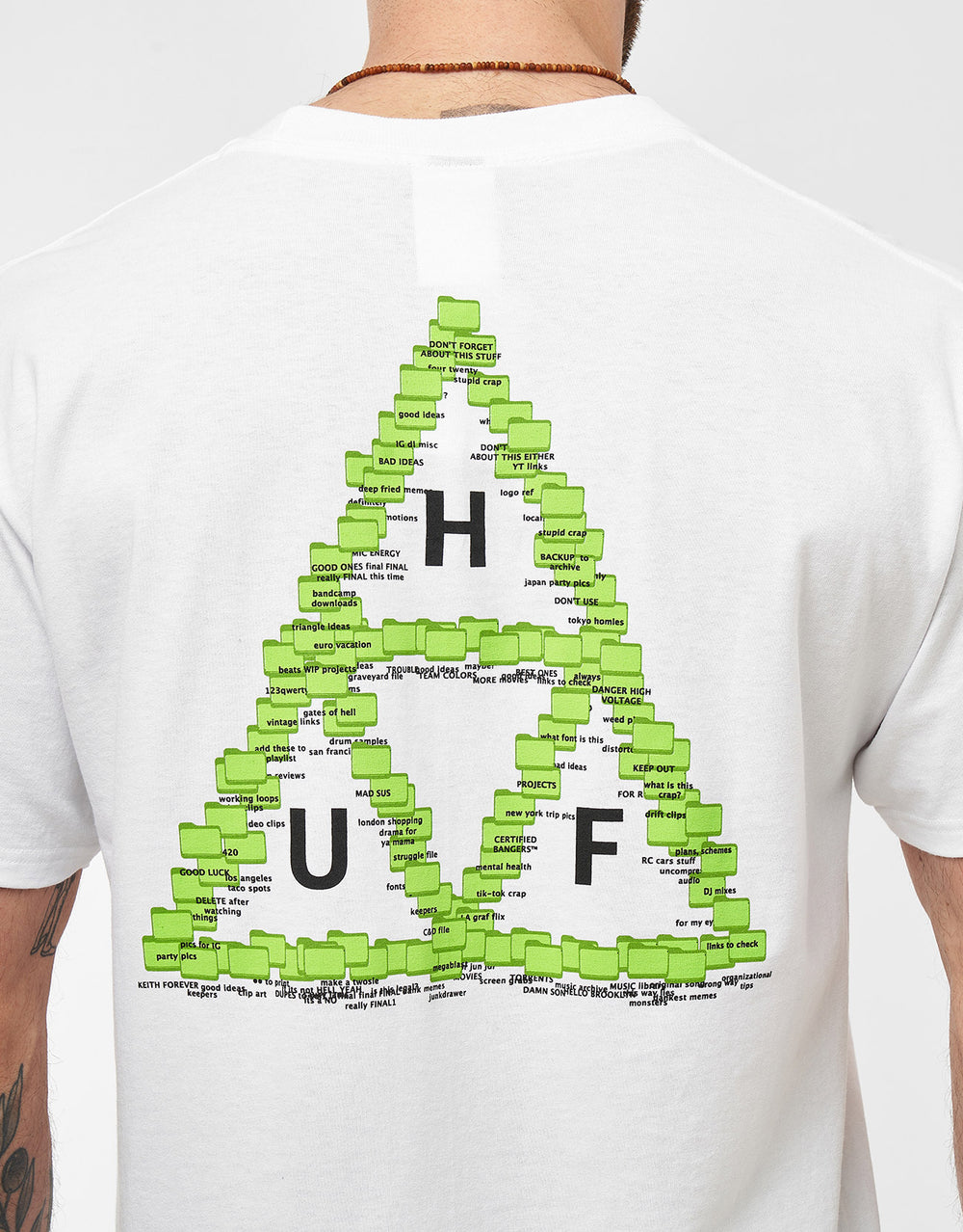 HUF Desktop T-Shirt - White