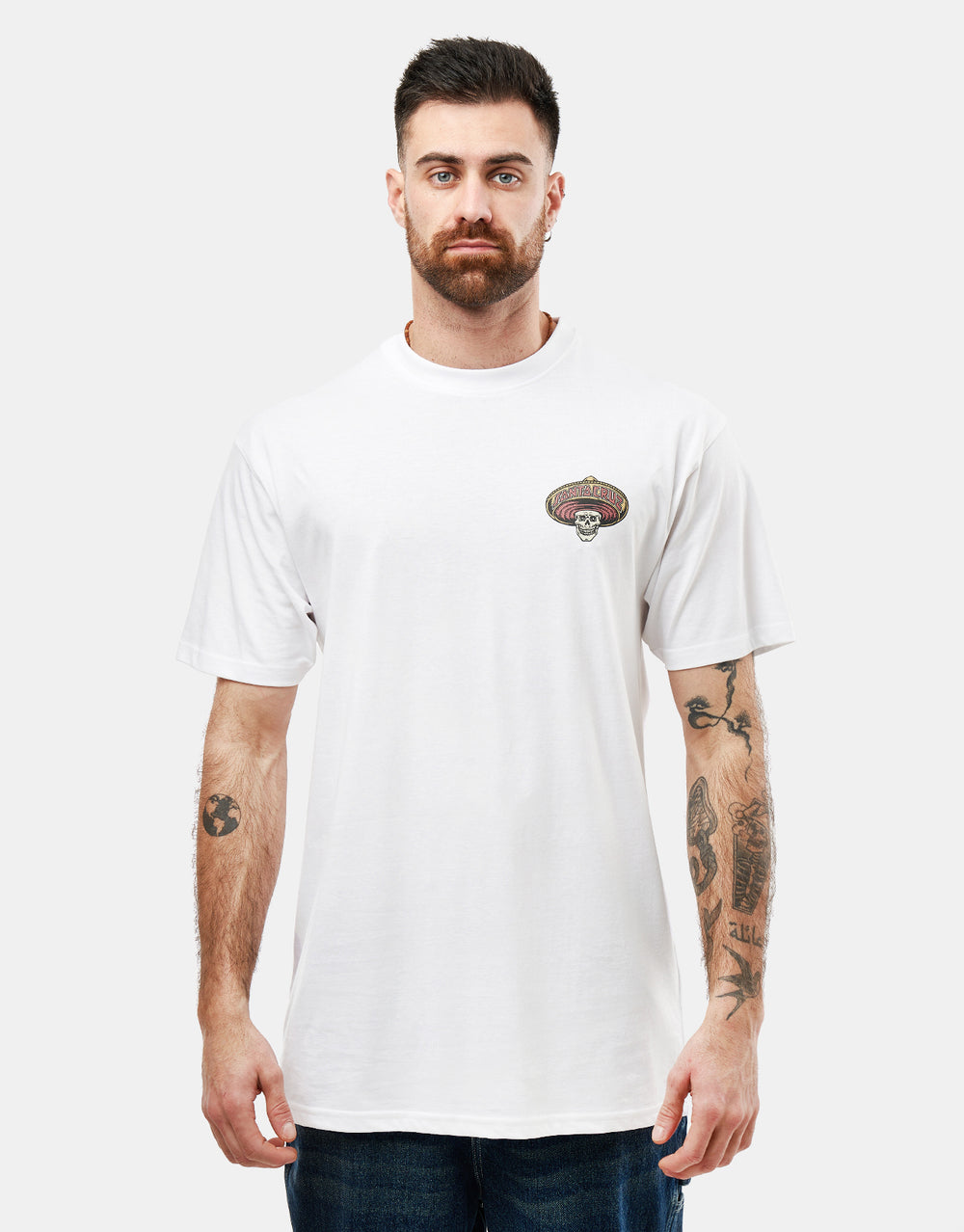 Santa Cruz Guzman Dead Diners T-Shirt - White