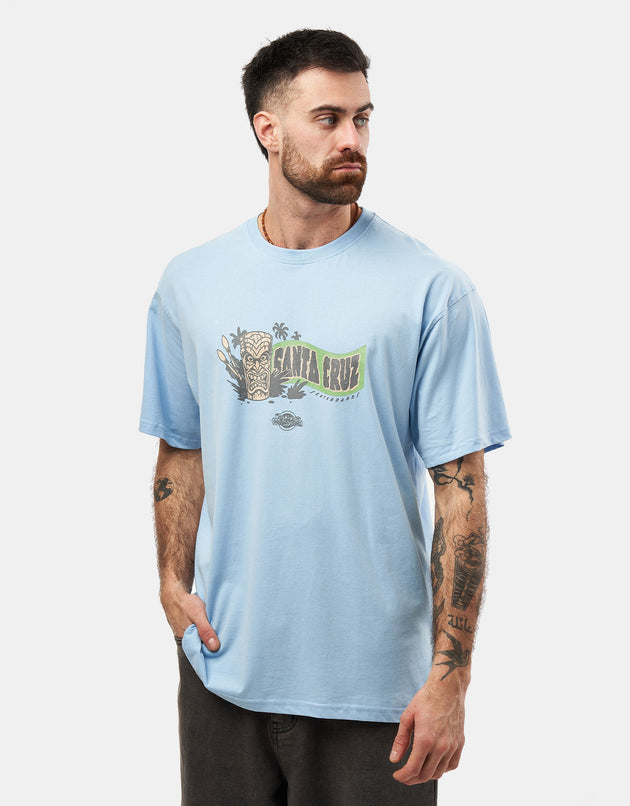 Santa Cruz Roskopp Voodoo Room T-Shirt - Fresh Blue