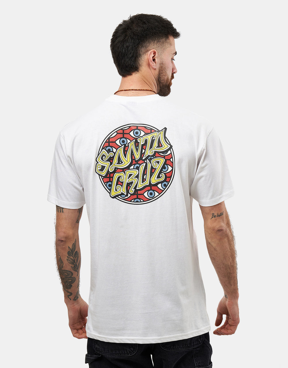 Santa Cruz Salba Eyes Dot T-Shirt - White