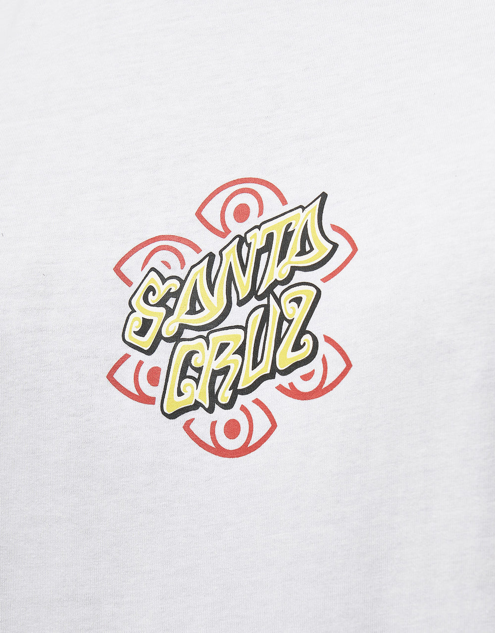 Santa Cruz Salba Eyes Dot T-Shirt - White