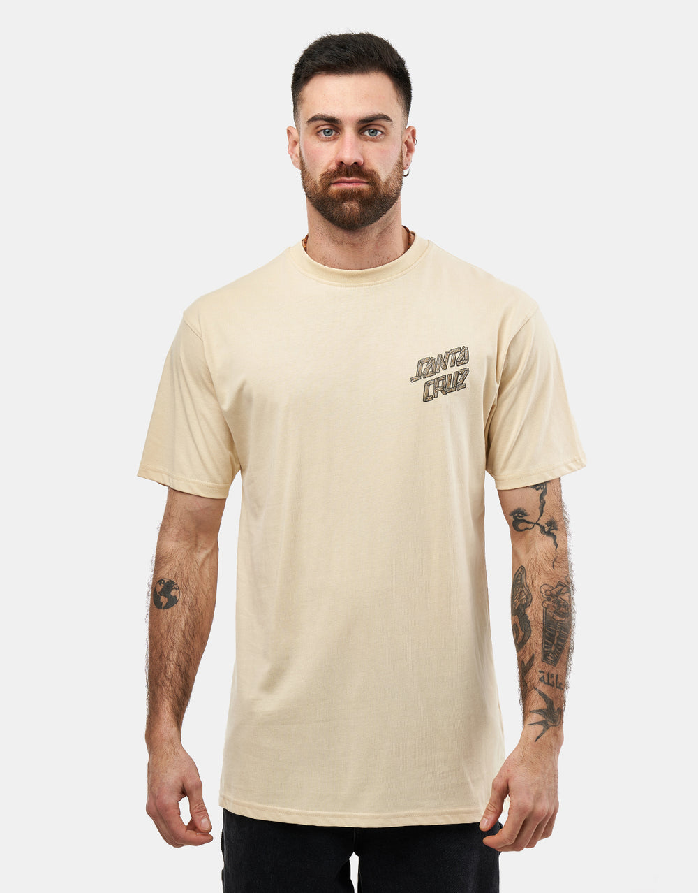 Santa Cruz Screaming Grizzly T-Shirt - Blond Wood