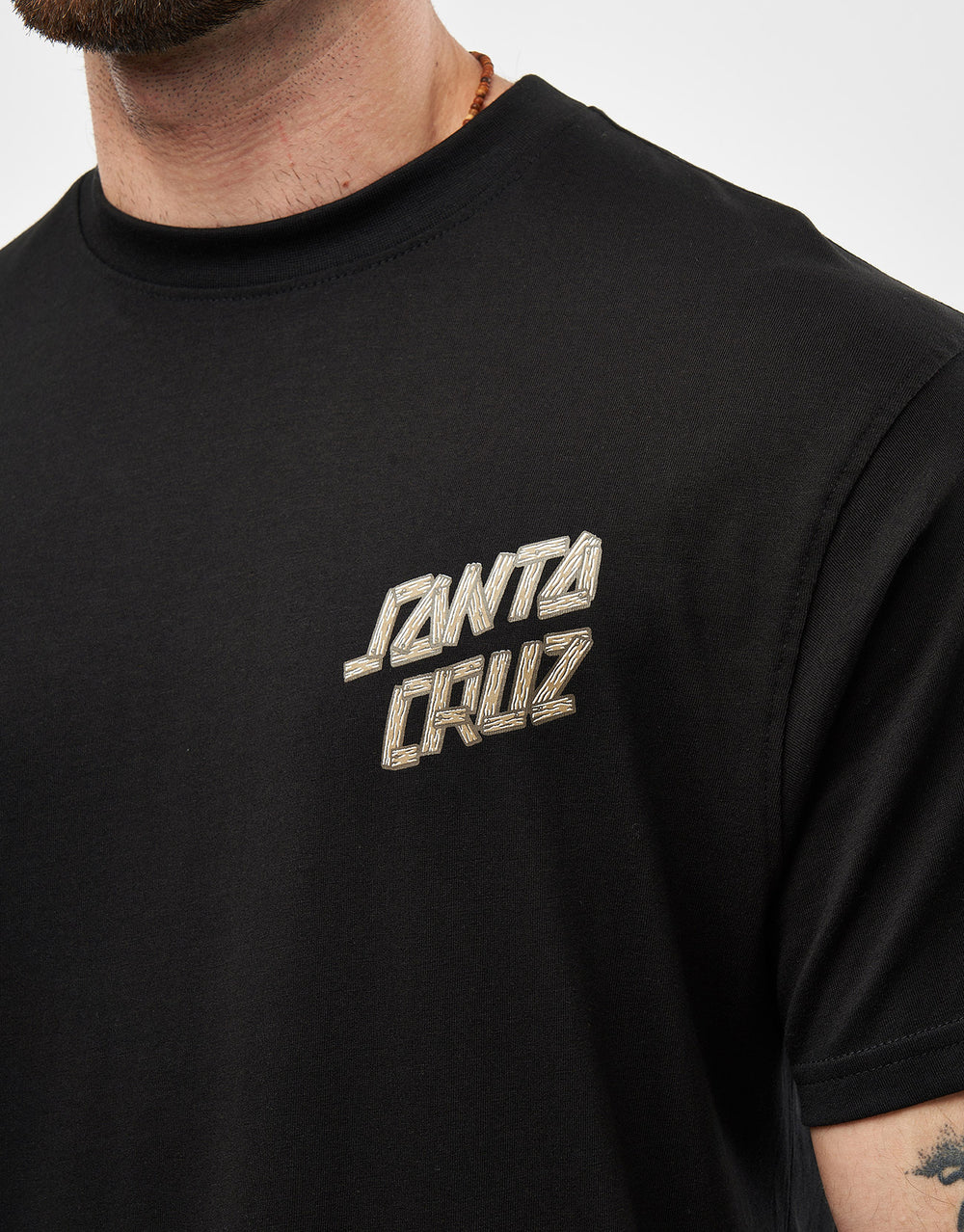 Santa Cruz Screaming Grizzly T-Shirt - Black