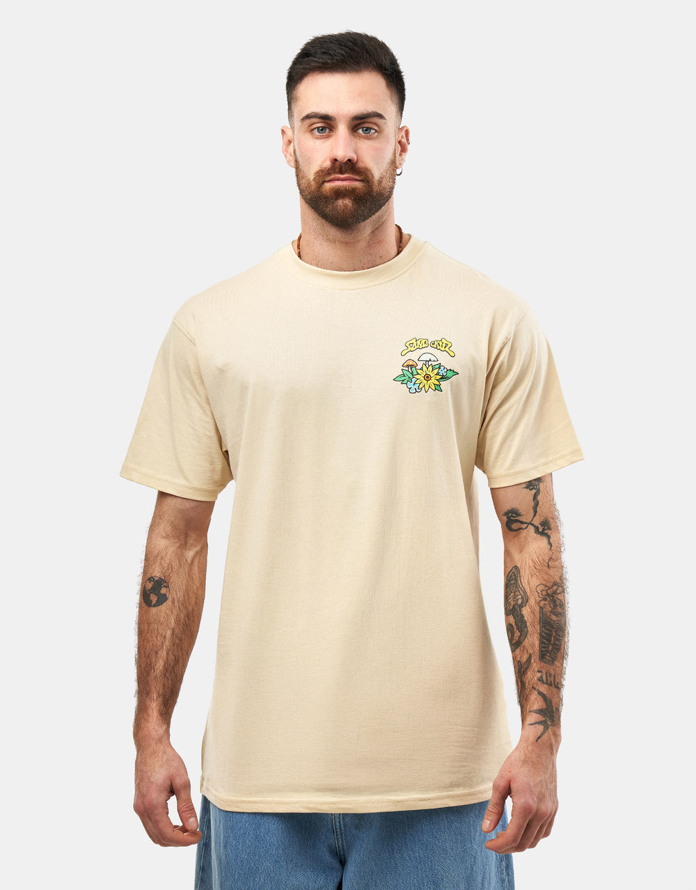 Santa Cruz Winkowski 8Baller Trip T-Shirt - Blond Wood