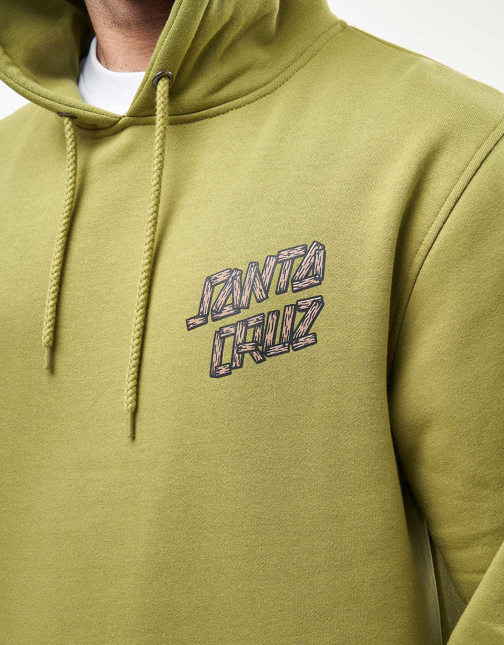 Santa Cruz Screaming Grizzly Pullover Hoodie - Iguana