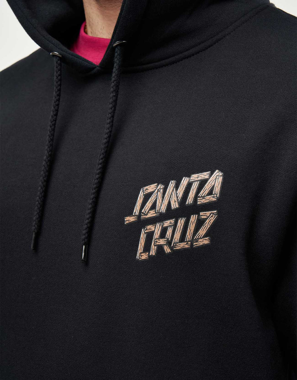 Santa Cruz Screaming Grizzly Pullover Hoodie - Black