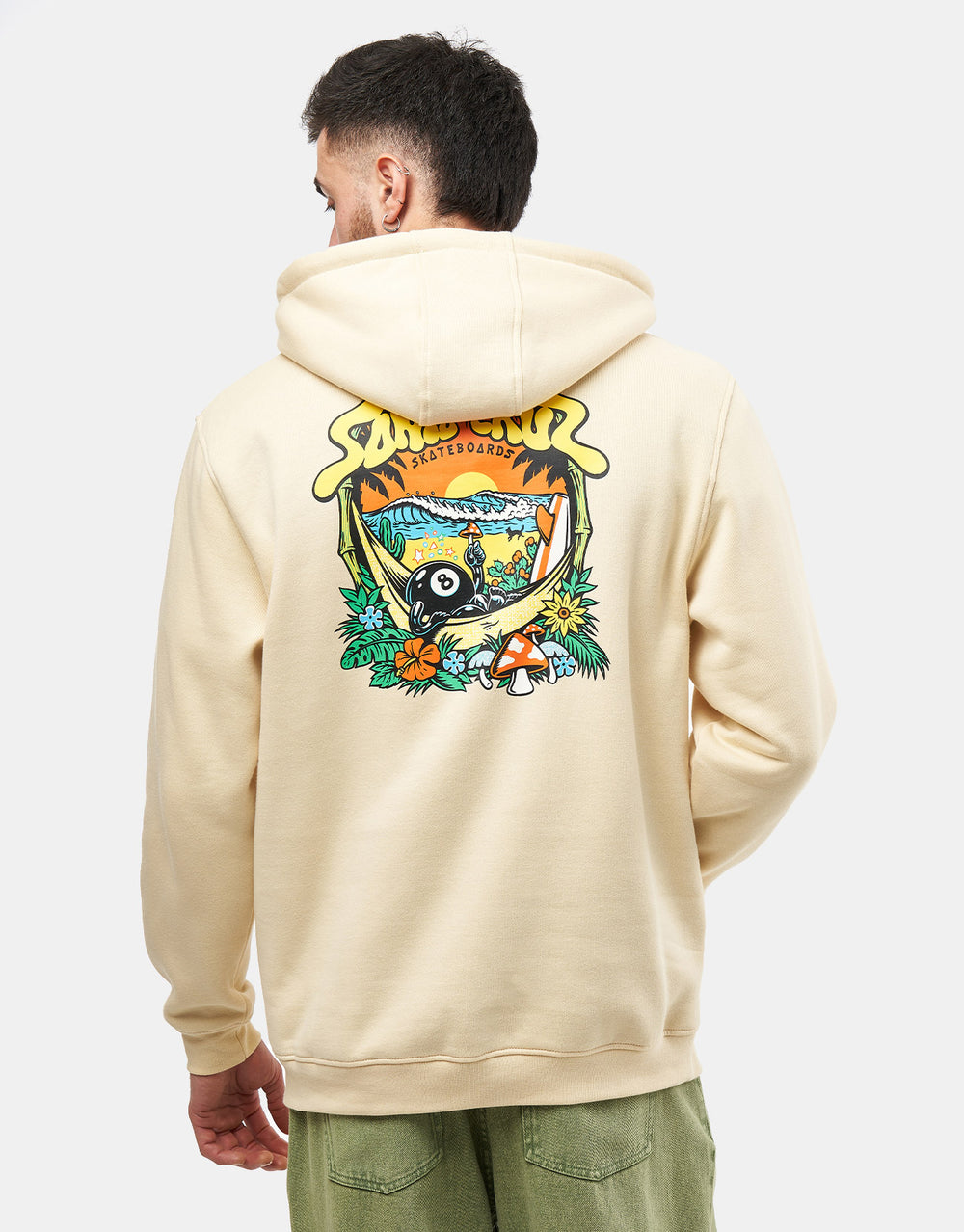 Santa Cruz Winkowski 8Baller Trip Pullover Hoodie - Blond Wood