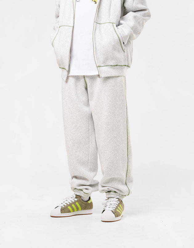 Butter Goods Baggy Fleece Pants - Ash