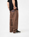 Butter Goods Warped Denim Jeans - Washed Brown