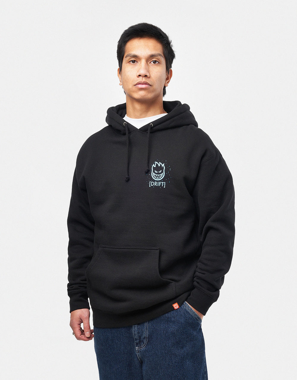 Spitfire x Atlantic Drift Jelly Classic Pullover Hoodie - Black