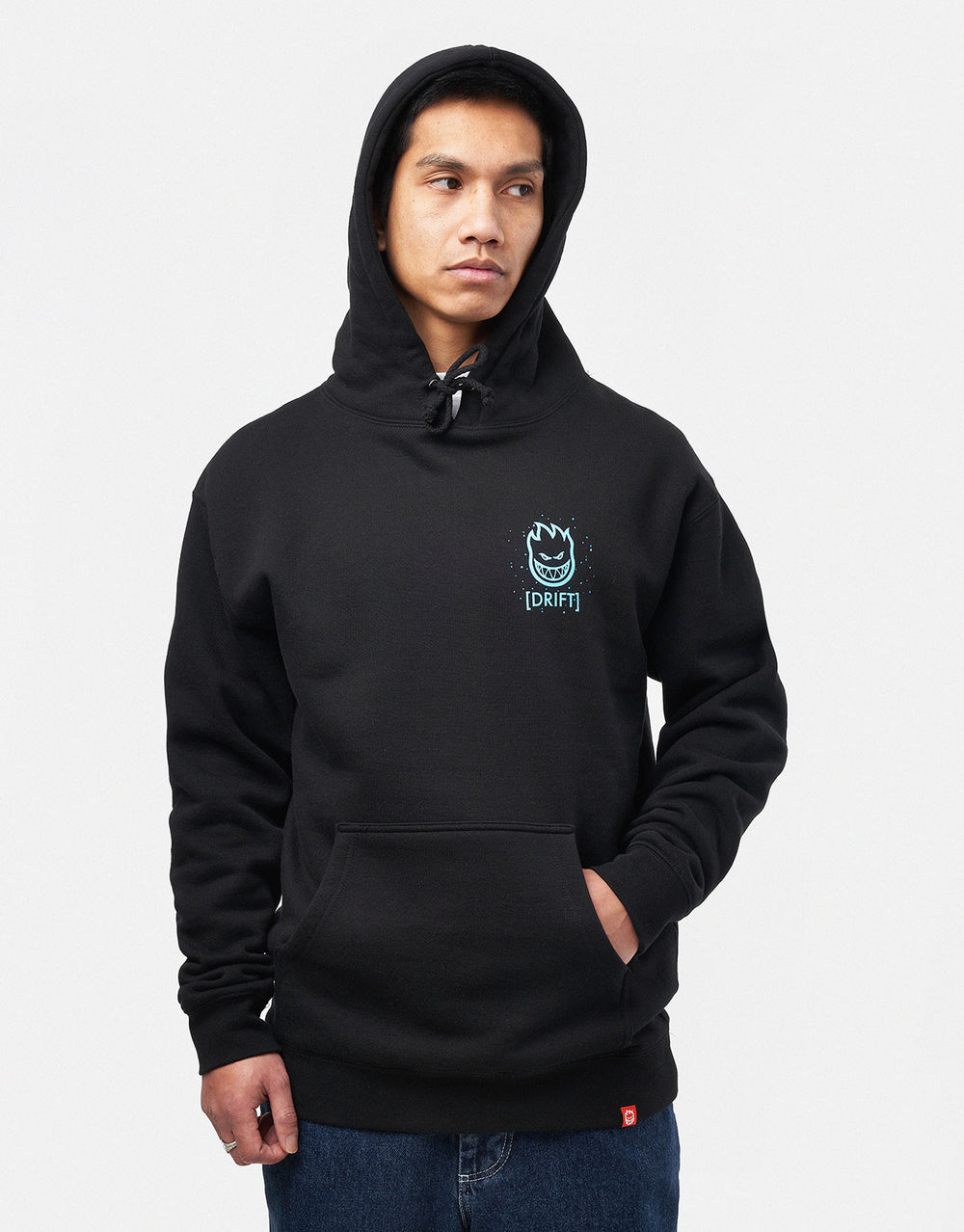 Spitfire x Atlantic Drift Jelly Classic Pullover Hoodie - Black