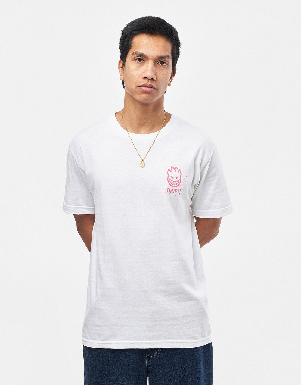 Spitfire x Atlantic Drift Jelly Classic T-Shirt - White