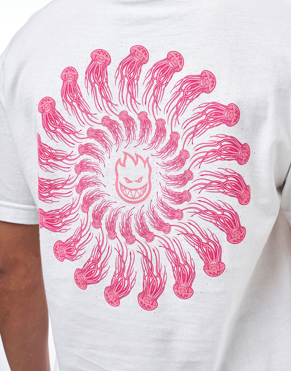 Spitfire x Atlantic Drift Jelly Classic T-Shirt - White