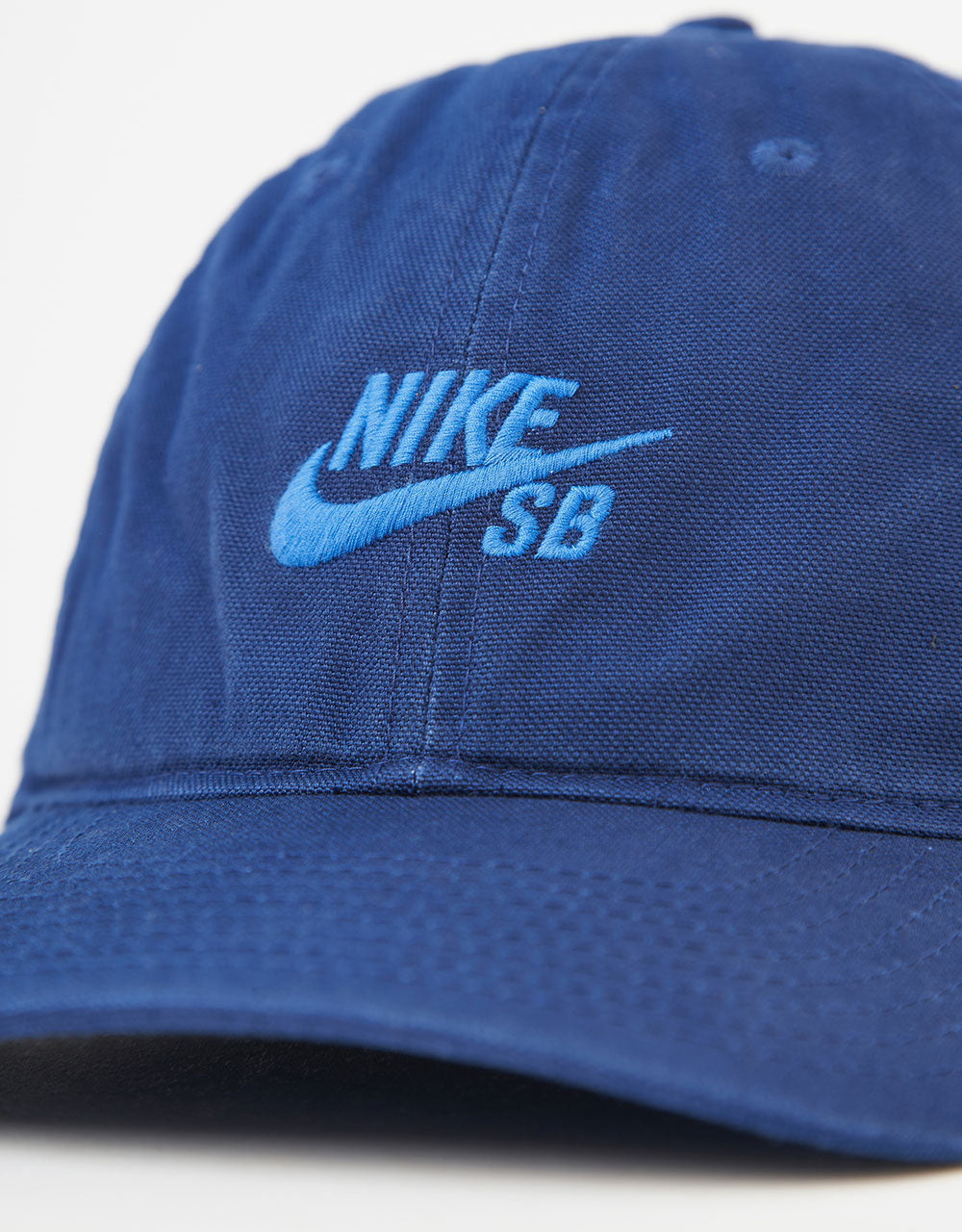 Nike SB Unstructured Flat Bill Cap - Blue Void/Game Royal