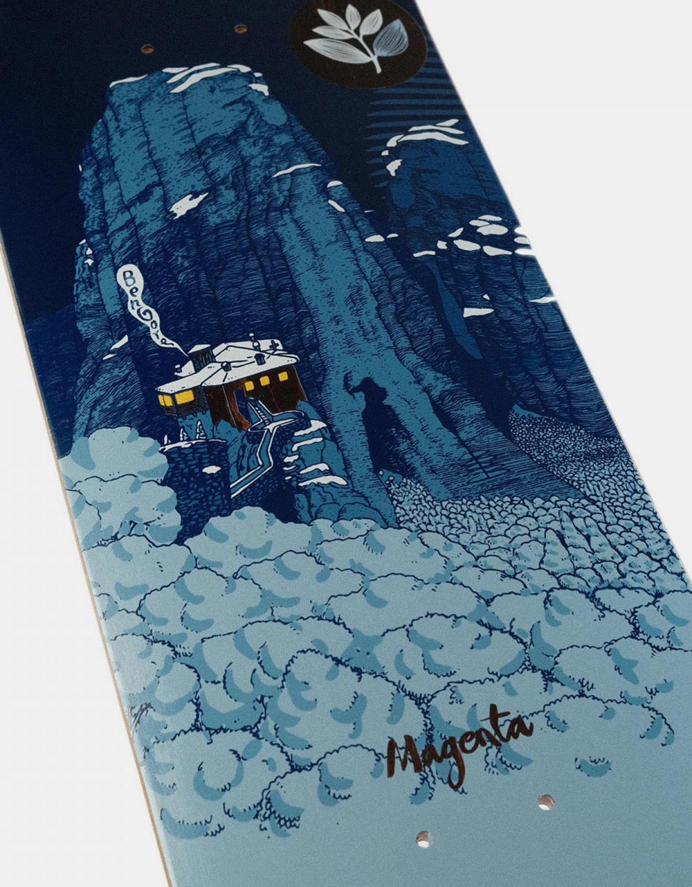 Magenta Gore Dojo Skateboard Deck - 8.125"