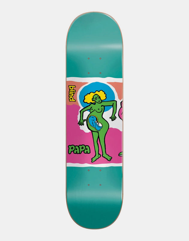 Blind Papa Color Portrait Super Sap R7 Skateboard Deck - 8"