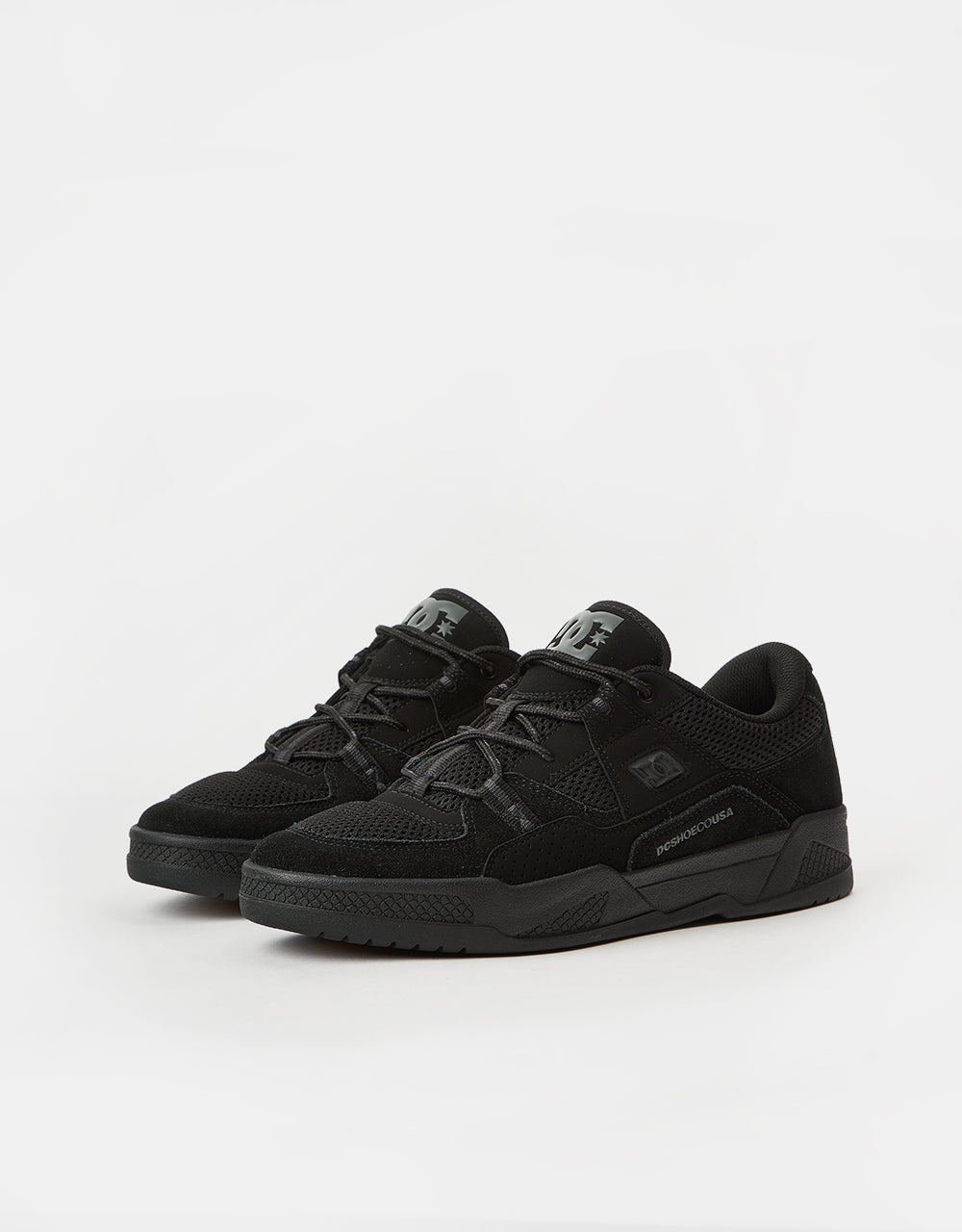 DC Construct Skate Shoes - Black/Black/Black