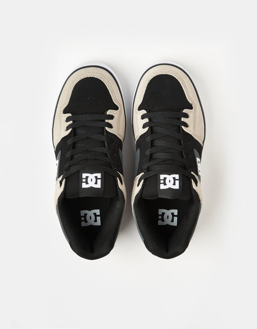 DC Pure Skate Shoes - Black/Grey/Brown