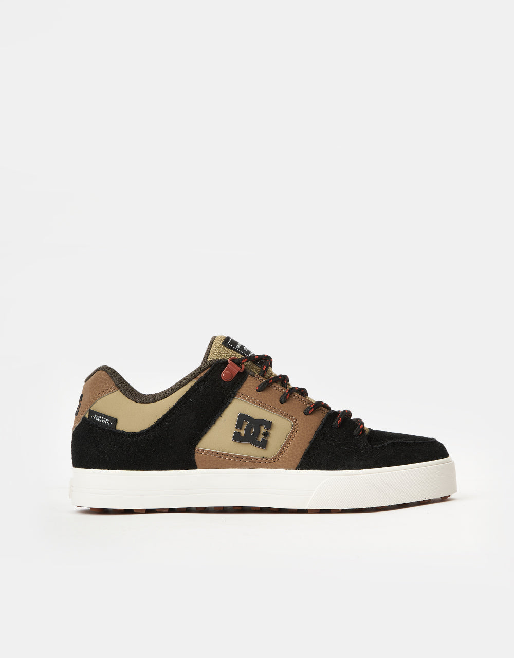 DC Pure WNT Skate Shoes - Brown/Brown/Green