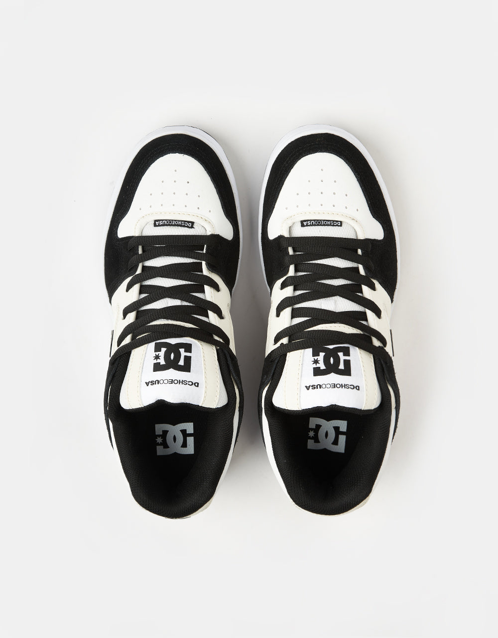 DC Manteca SE Skate Shoes - White/Grey/Black