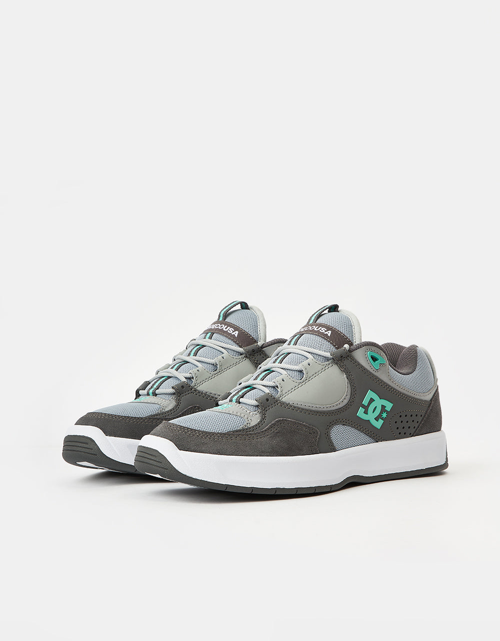 DC Kalynx Zero Skate Shoes - Grey/Grey/Grey