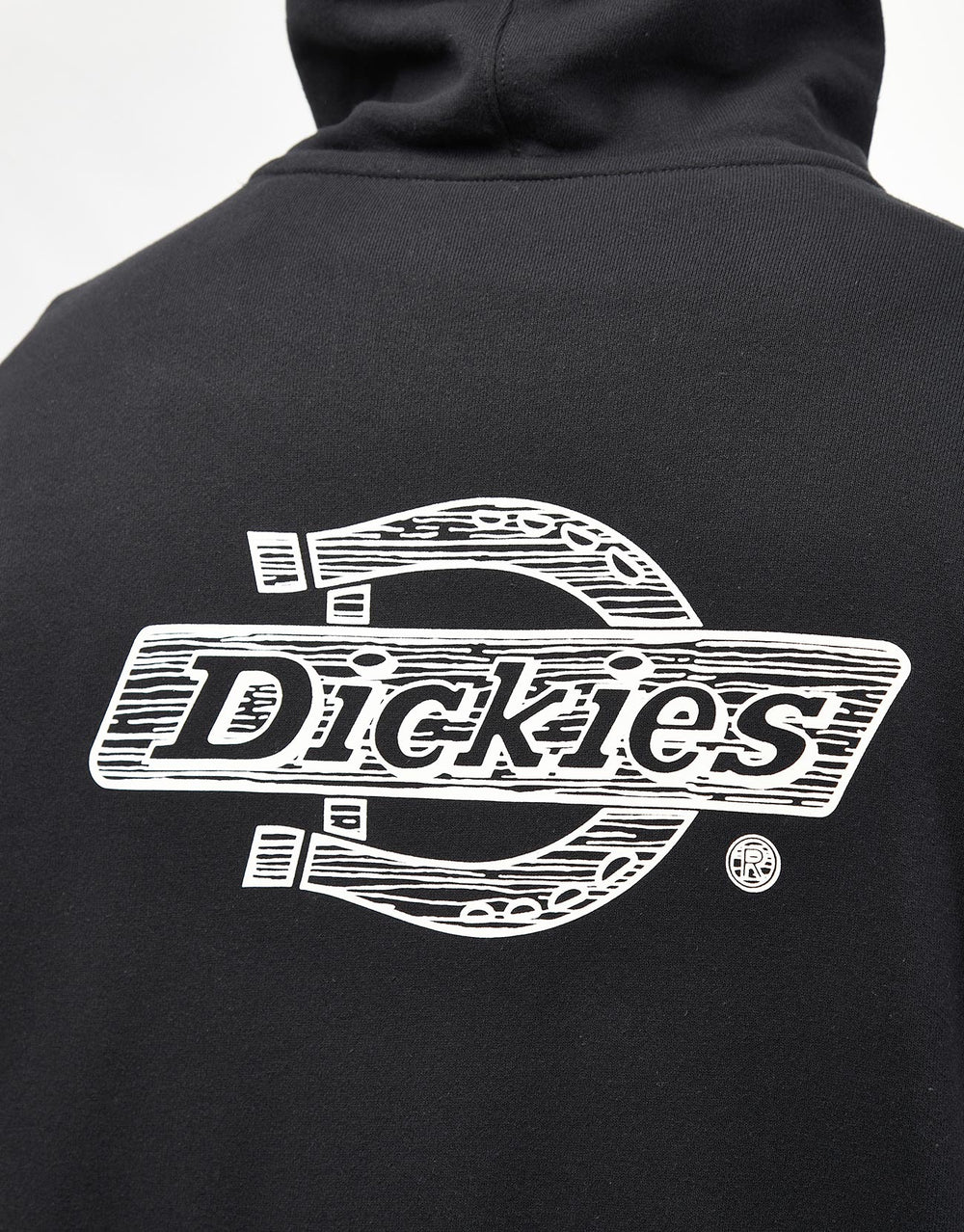 Dickies Wood Logo Pullover Hoodie - Black