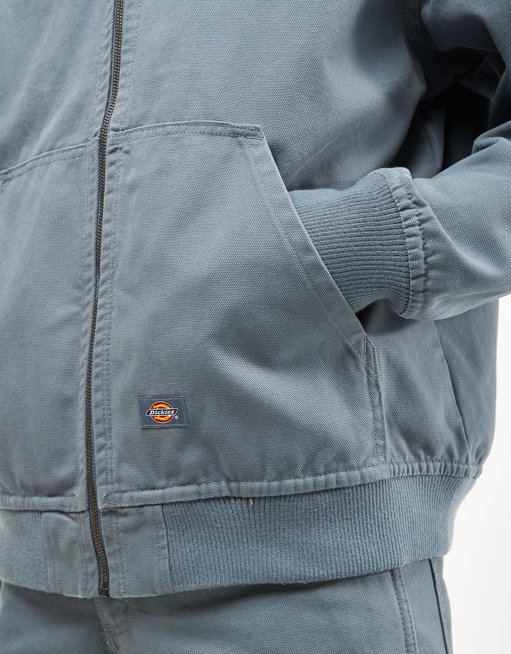 Dickies Duck Canvas Hooded Unlined Jacket - Stormy Weather