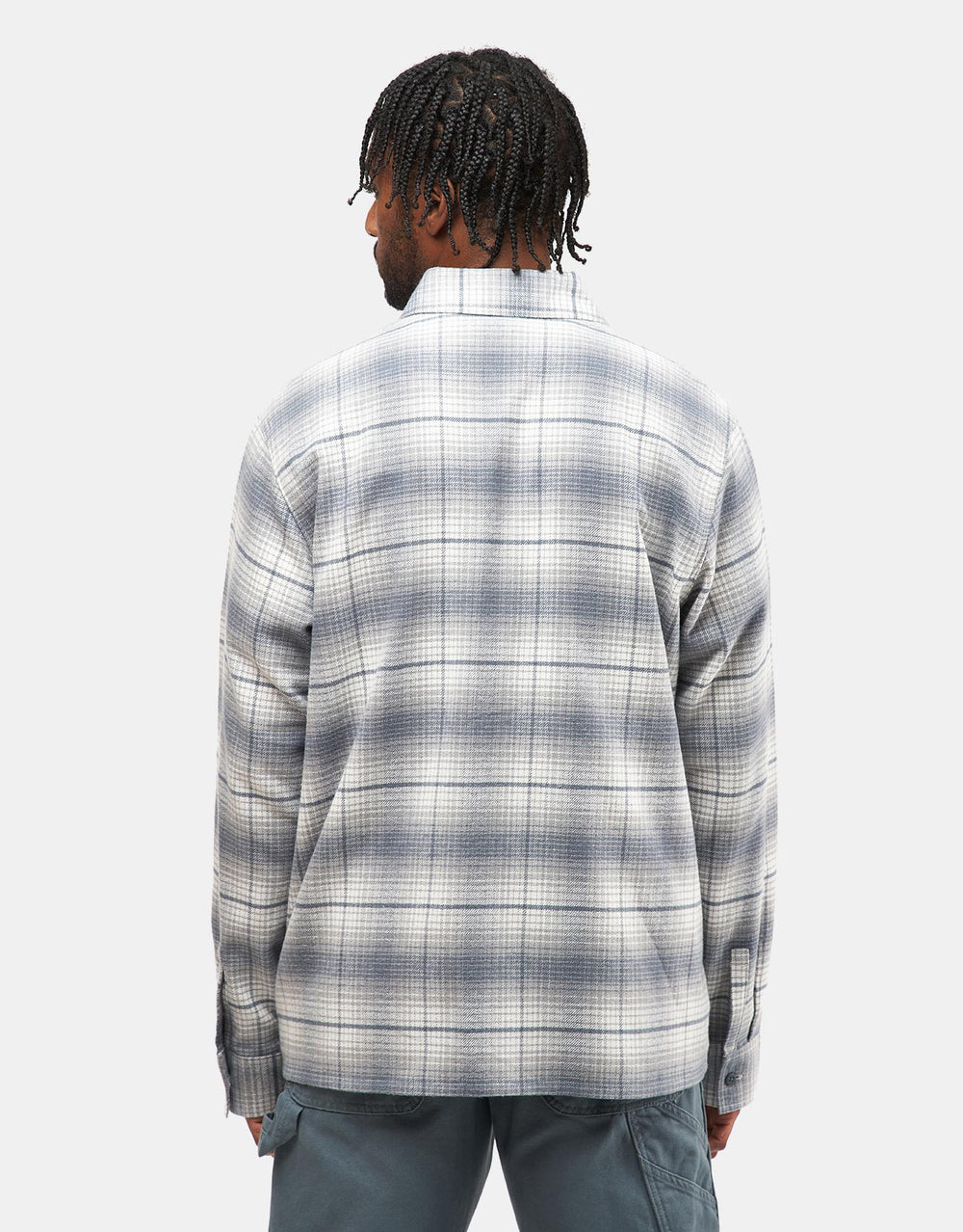 Dickies Forest Check L/S Shirt - Stormy Weather