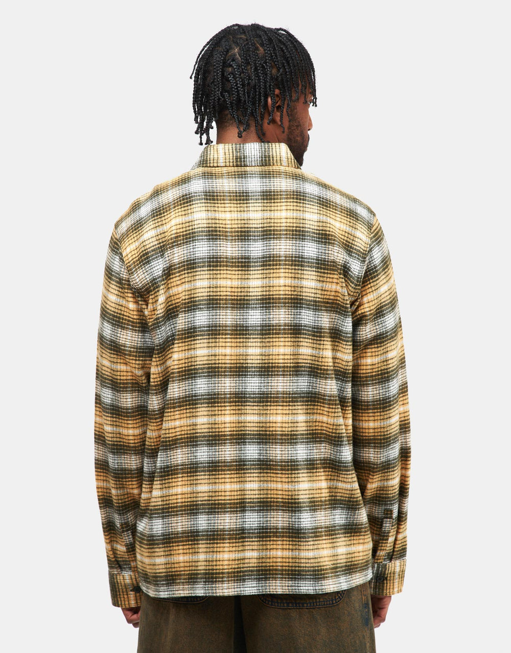 Dickies Forest Check L/S Shirt - Oak Buff